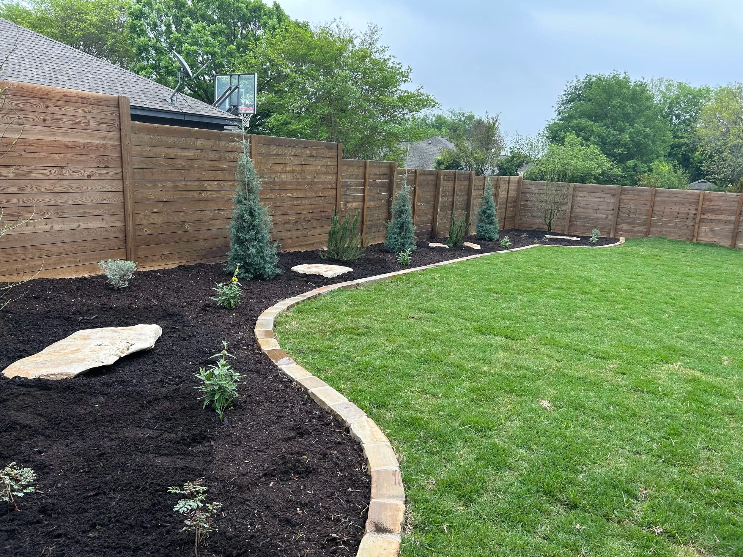 Outdoor living space Austin